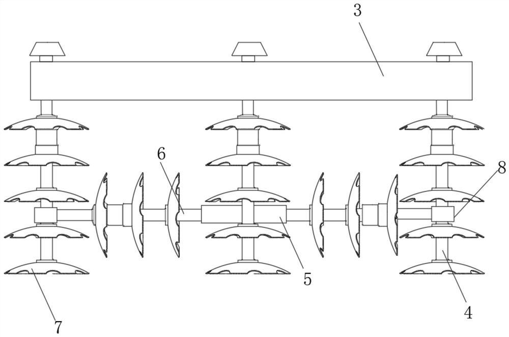 An automatic digging device for ecological tree ponds and its working method