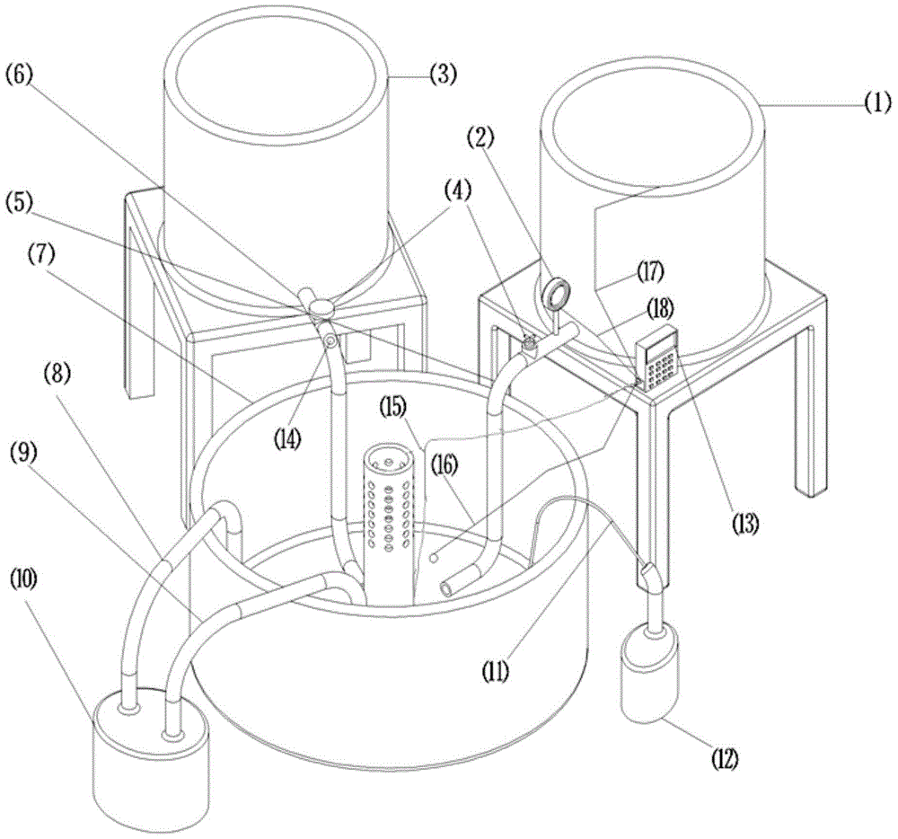 Fish farming device with salinity auto-control and auto-adjust function of a water body