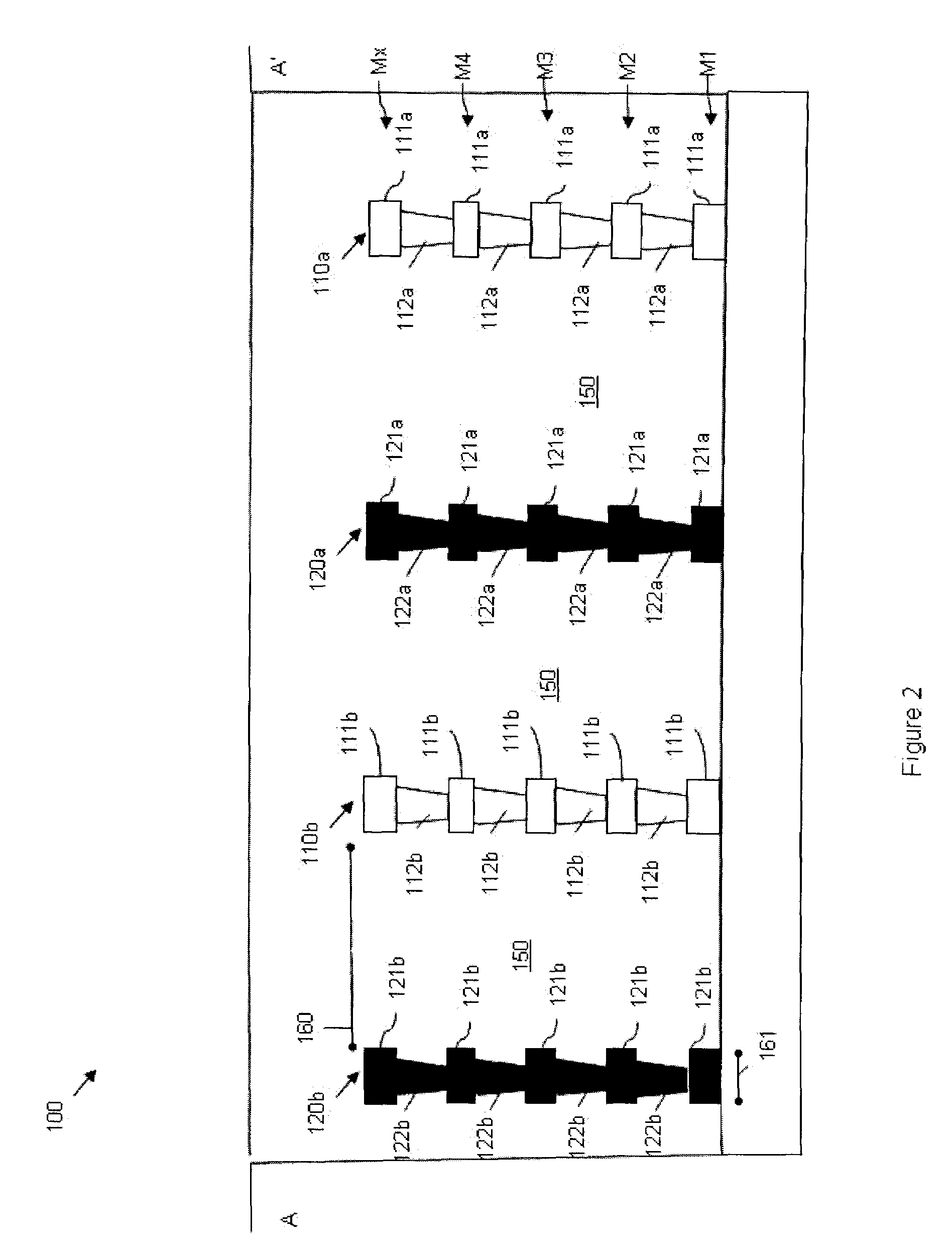 High capacitance density vertical natural capacitors