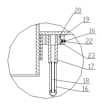 Horizontal rotary tube cooked ball air water spray cooling machine