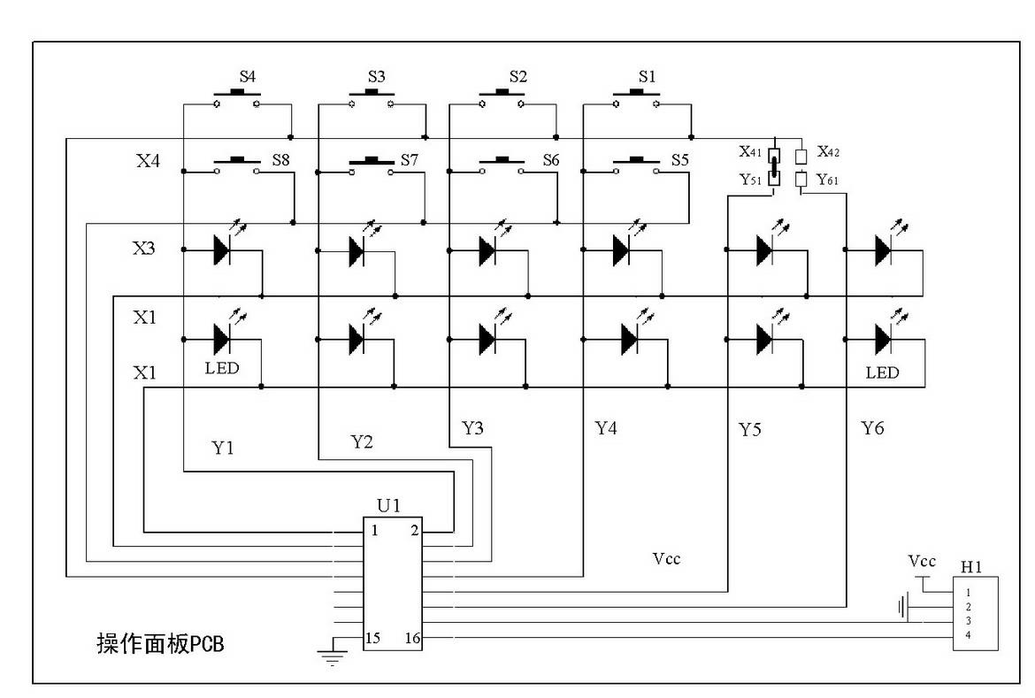 Multi-interface selection method and multi-interface selection circuit based on keyboard scan and display driving chip