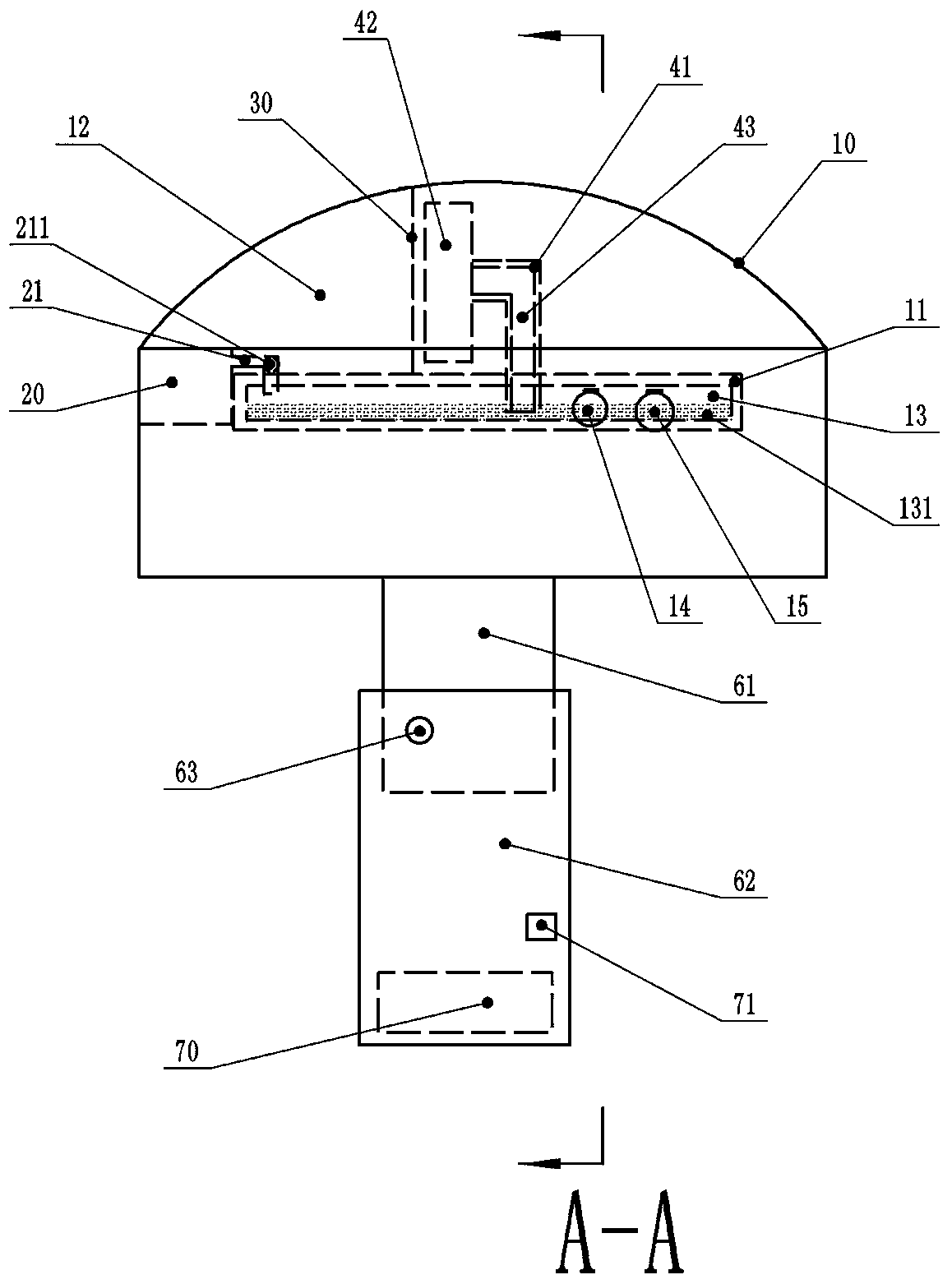 Precision Panel Saw Dust Collection Device