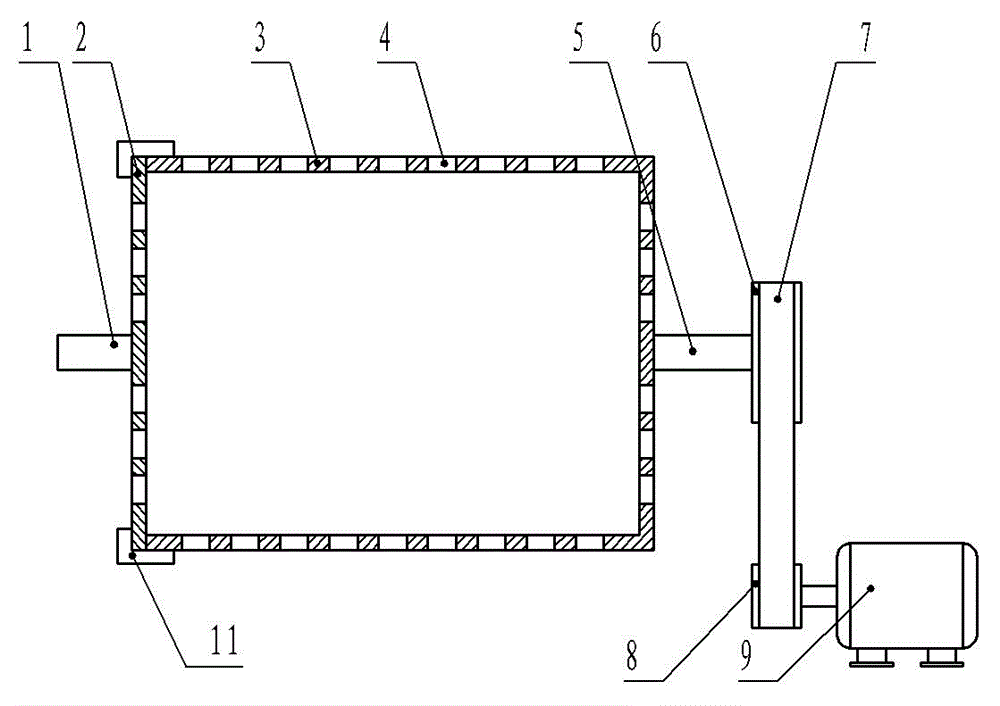 Reconsolidated bamboo floor carbonization apparatus