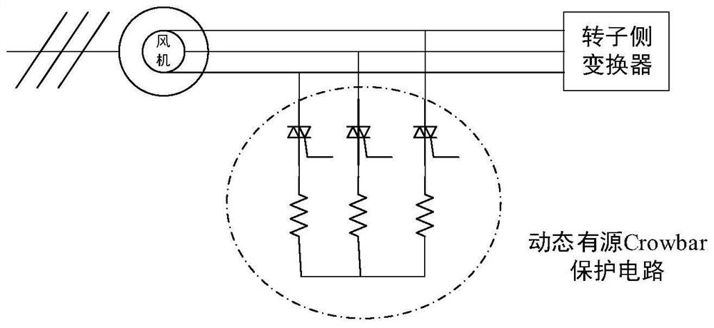 Zero-voltage ride-through control method for doubly-fed wind generator