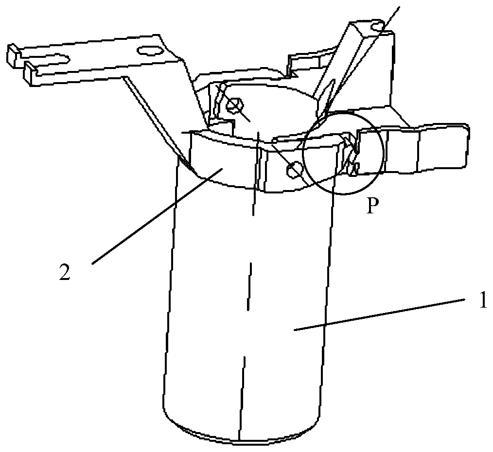 Minimally invasive surgical propping-open device and propping-open device