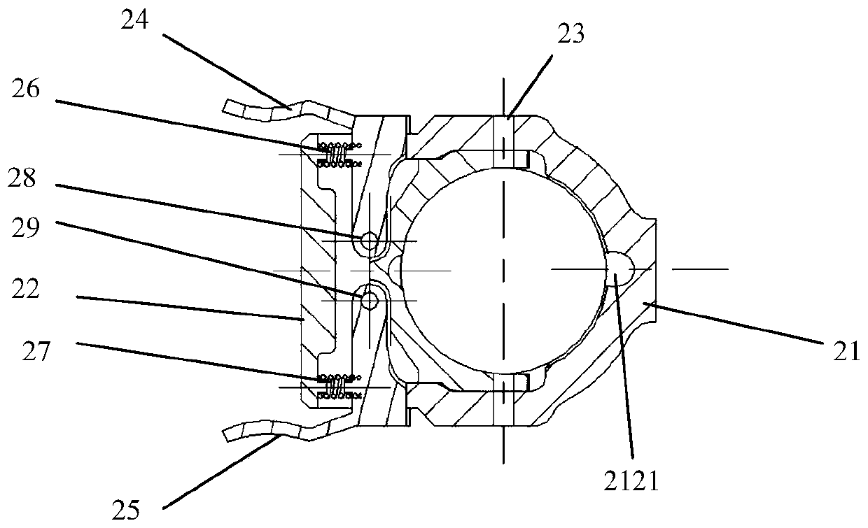 Minimally invasive surgical propping-open device and propping-open device