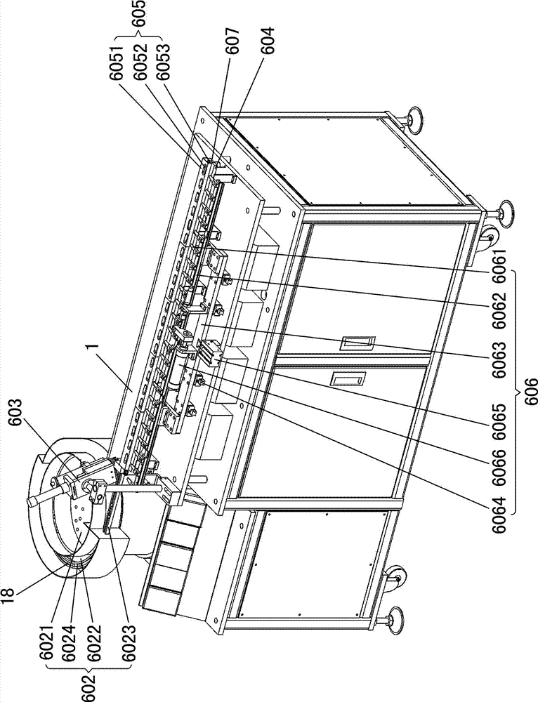 Automatic assembling machine for electric brush of micro-motor end cover