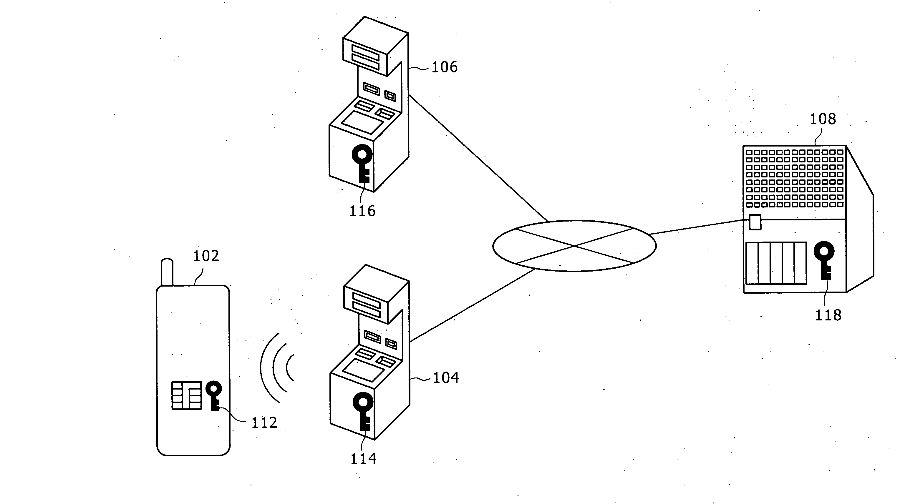 Financial card system, communications device, authentication terminal, authentication method, and program