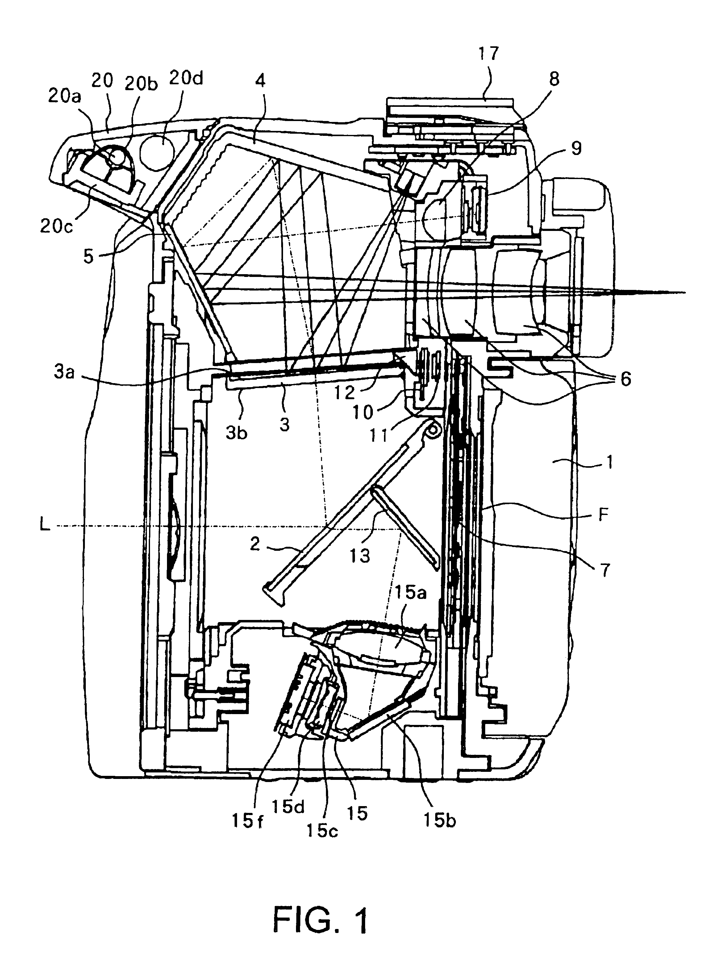 Viewfinder display apparatus