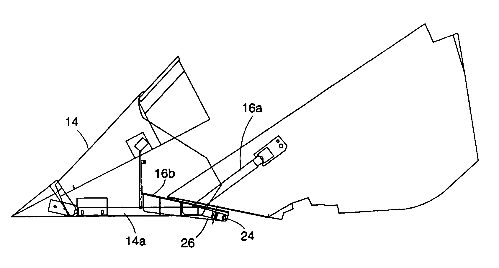 Cutting platform for a combine harvester