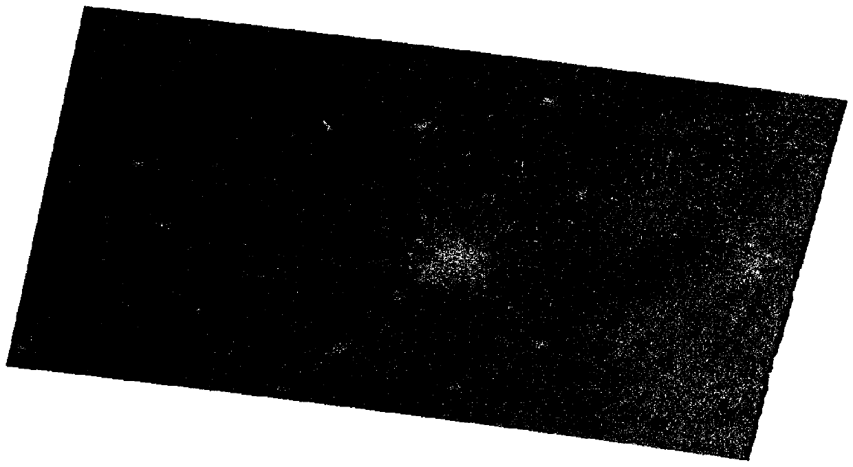 Corn biomass inversion calculation method based on satellite radar remote sensing data