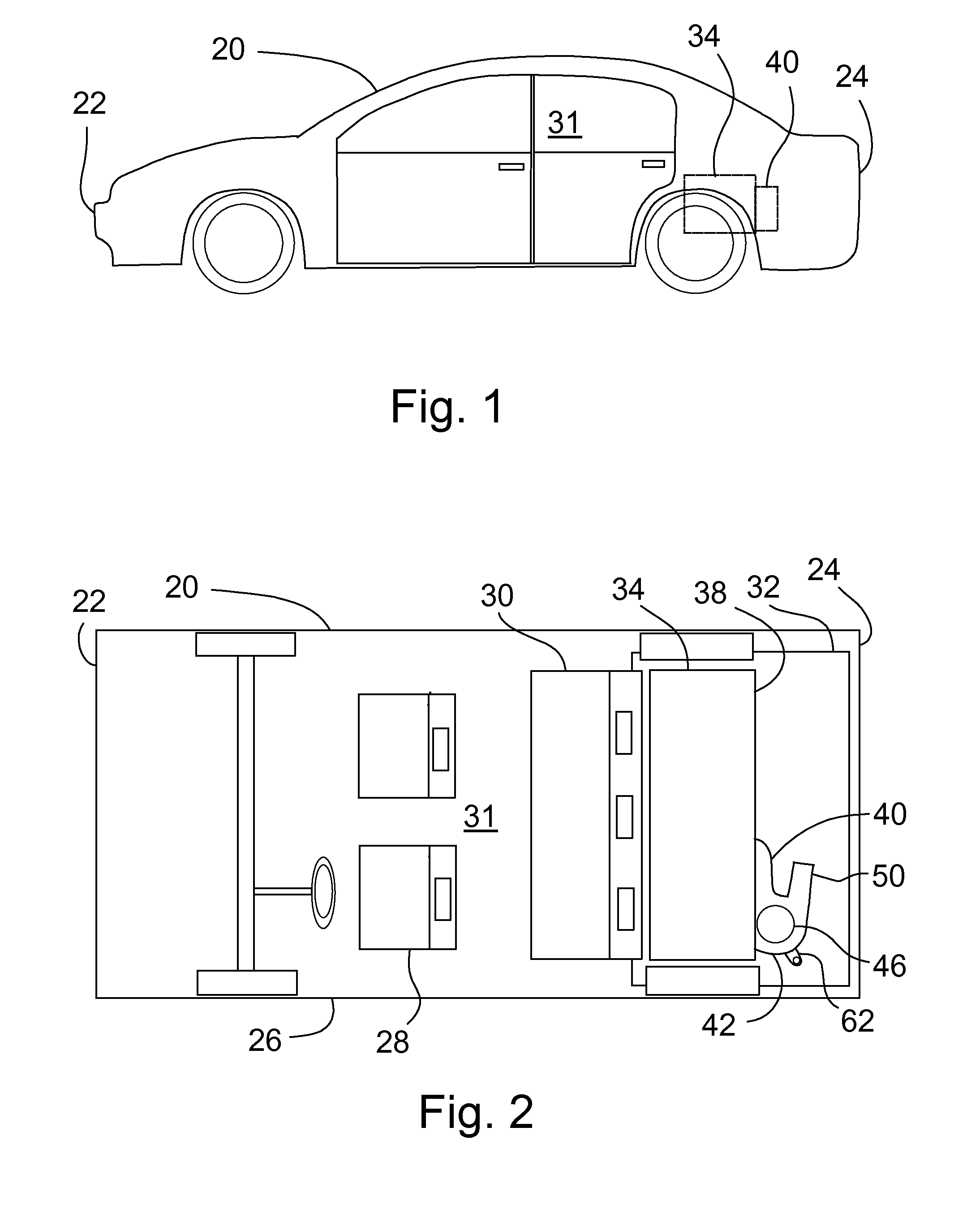 Battery cooling fan mounting