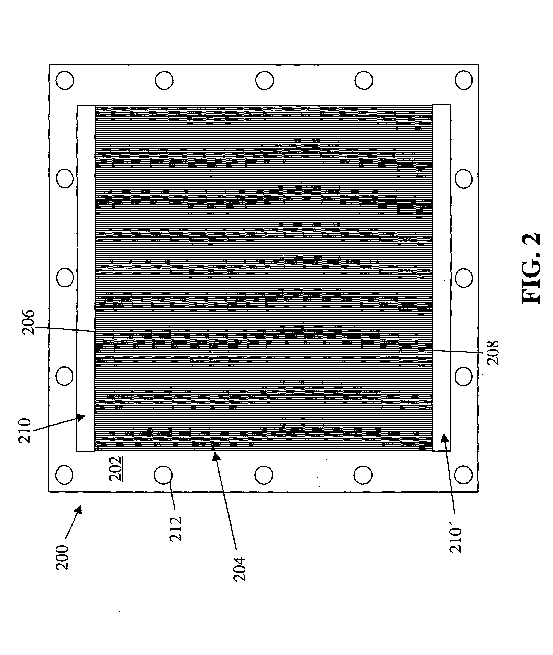 Flow field plate arrangement for a fuel cell