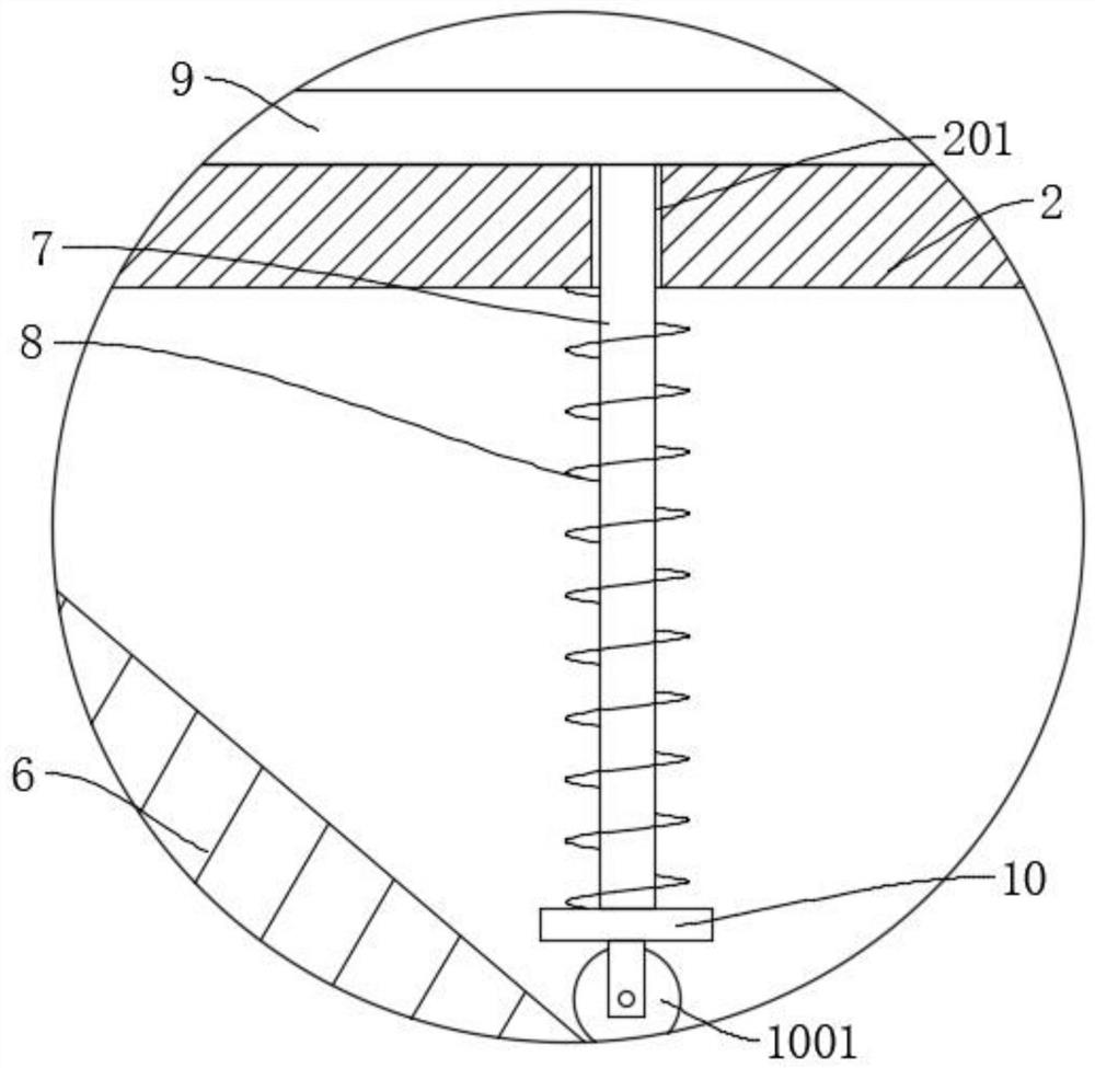 Display interface information device for measuring instrument detection equipment