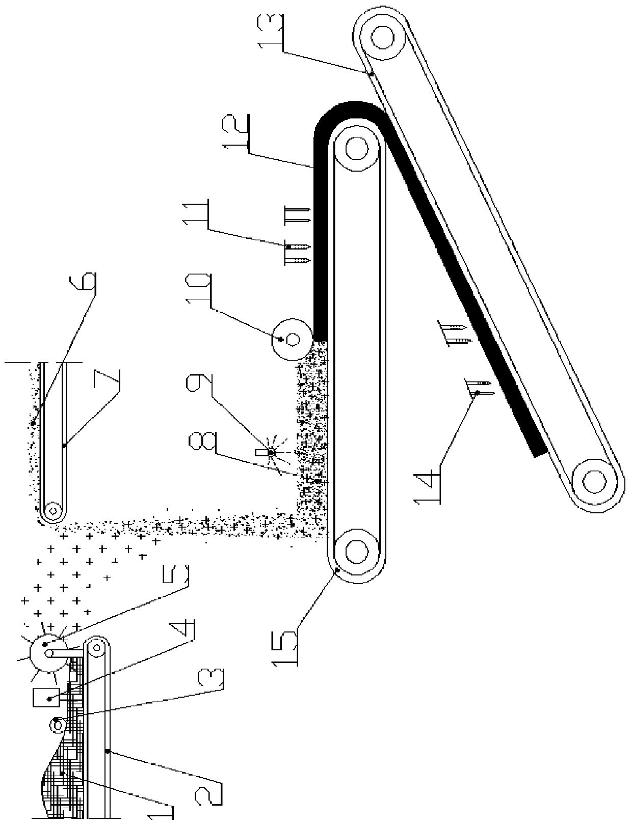 Fiber compost for three-dimensional afforesting and preparation method of fiber compost