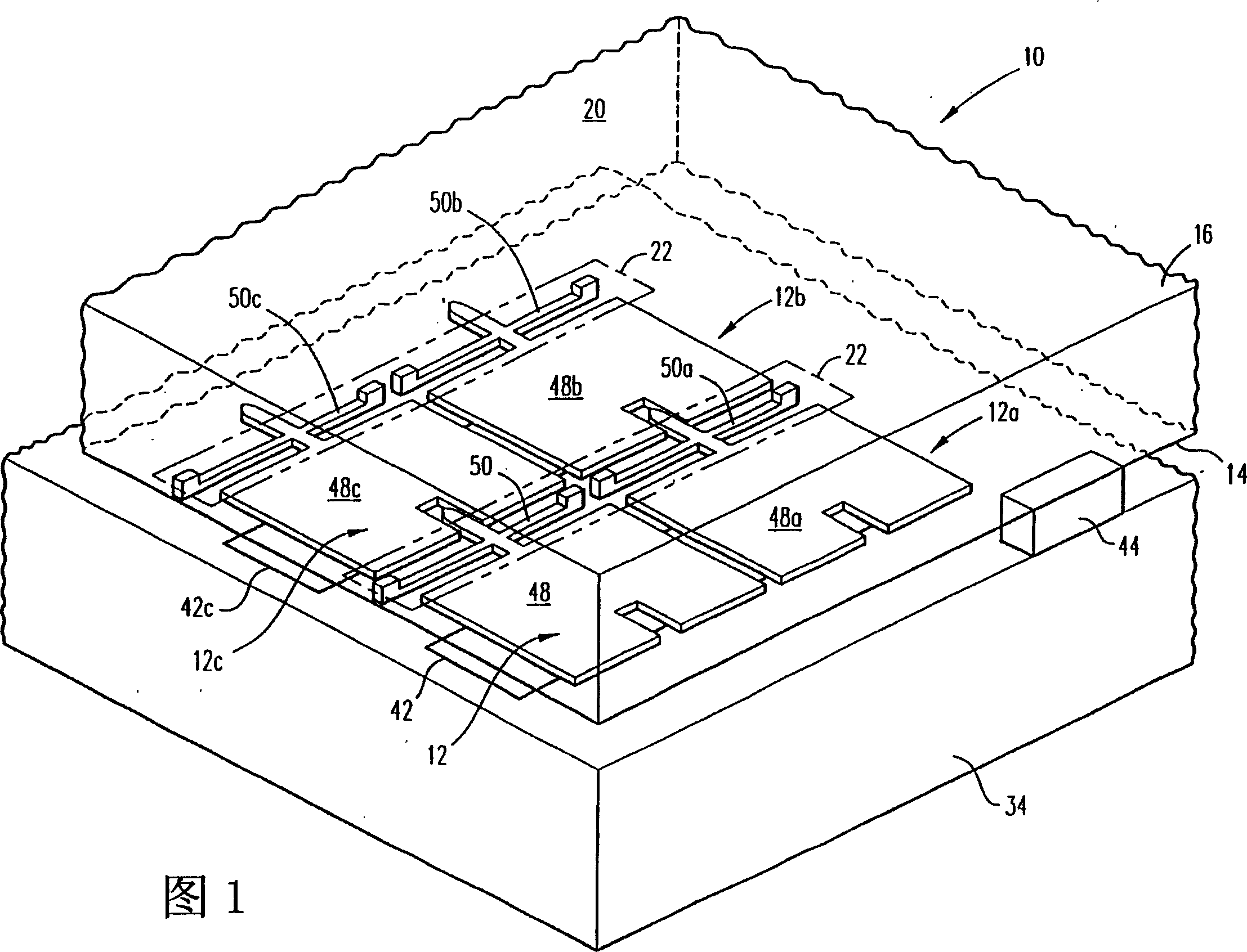 Double-layer dielectric reflective space optical modulator with self-limiting micro-mechanical component