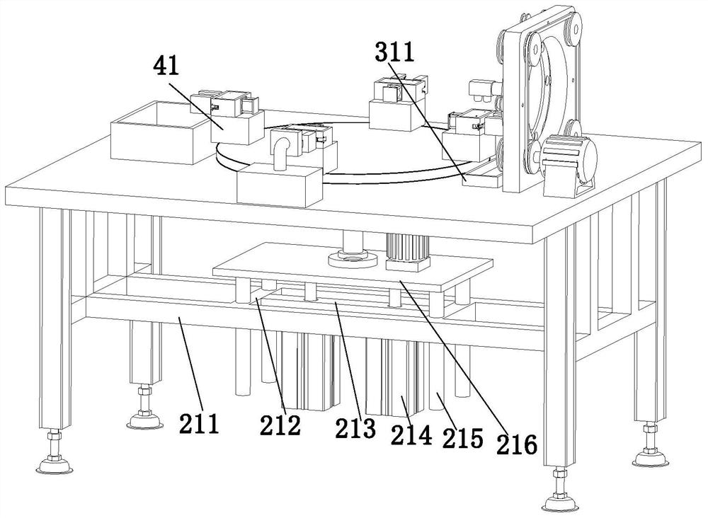 Glaze spraying device for insulator processing