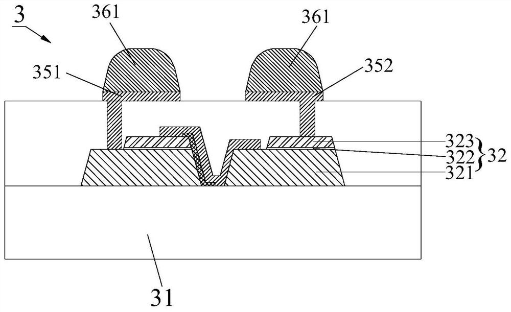 Light-emitting diode chip and display device