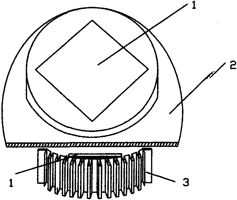 Solar cooling cap