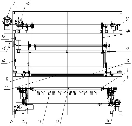 Abnormal-shape single-bent toughened glass processing equipment