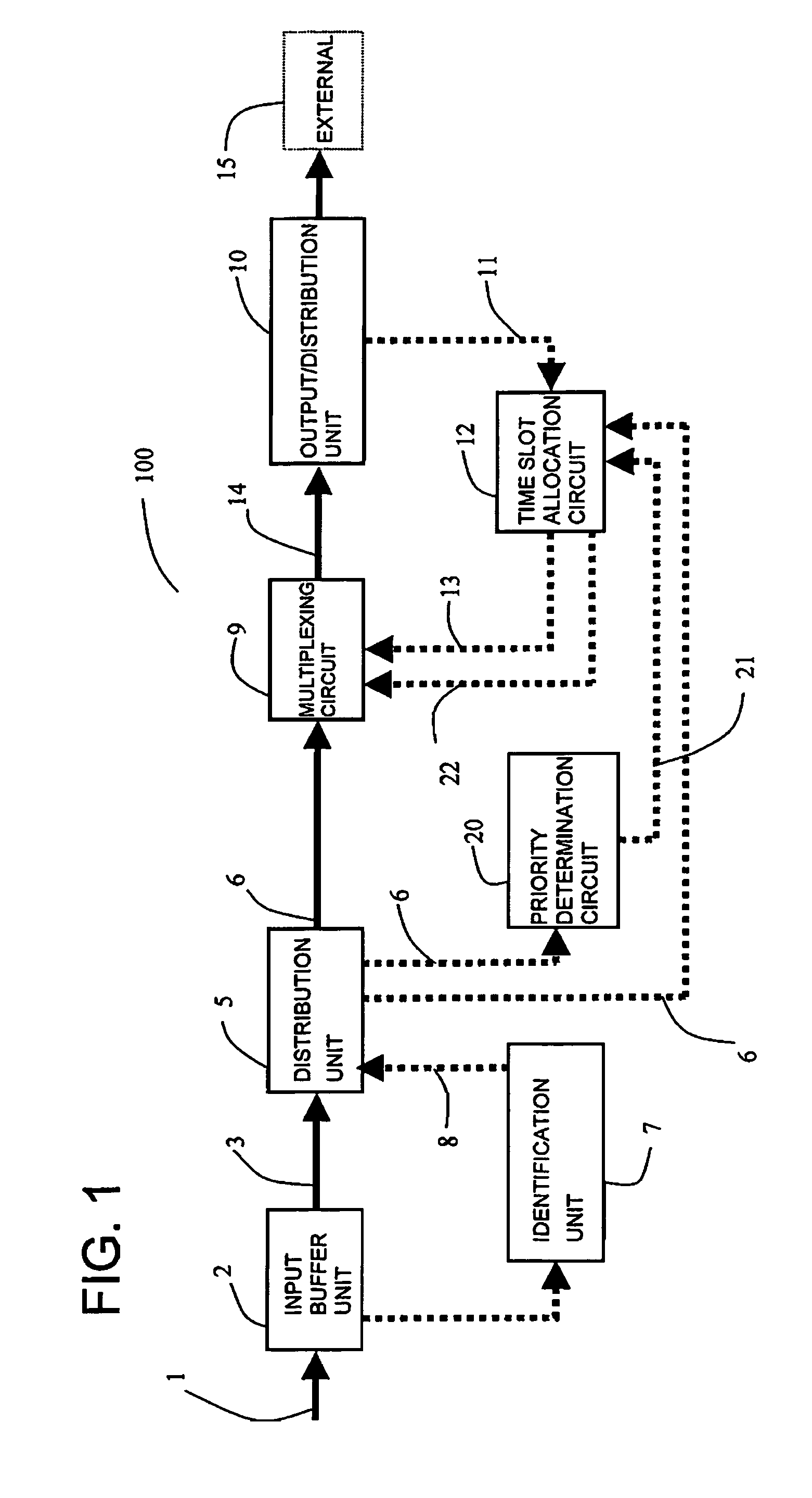 Exchange node and exchange node control method