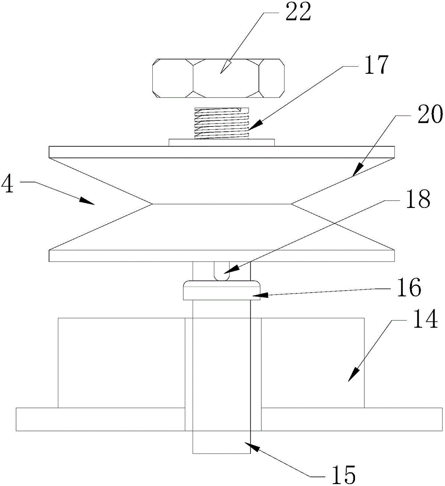 Angle head grinding machine