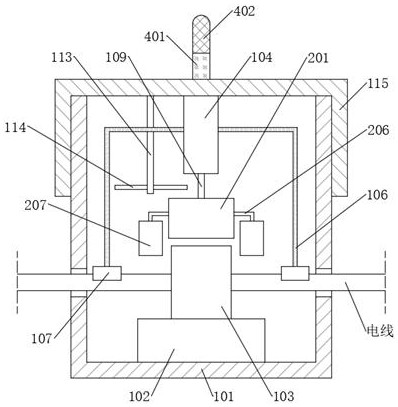 Falling object cooling type junction box for electrical equipment