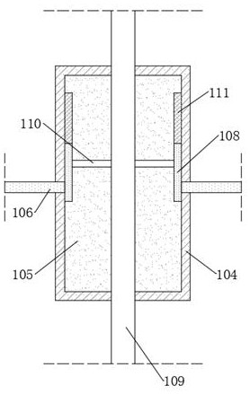 Falling object cooling type junction box for electrical equipment