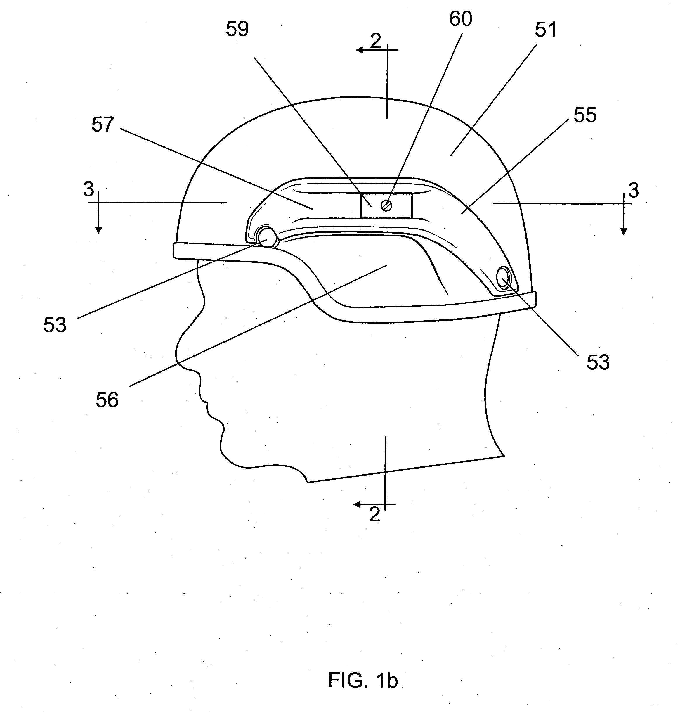 Mounting system for accessories on a safety helmet