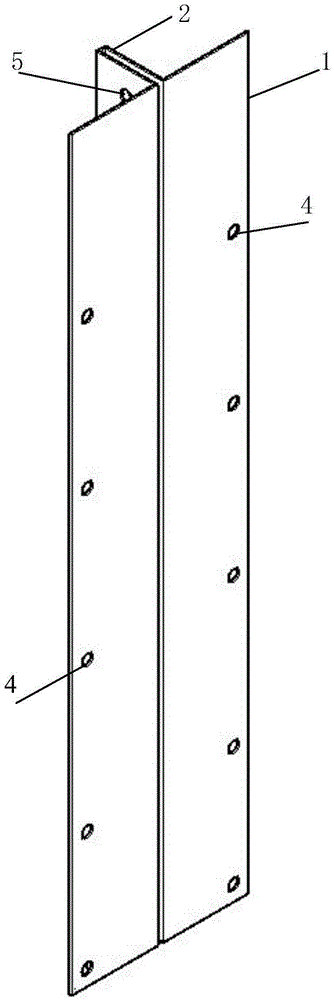 Construction method for air bag type concrete project deformation joint water stop cavity mold