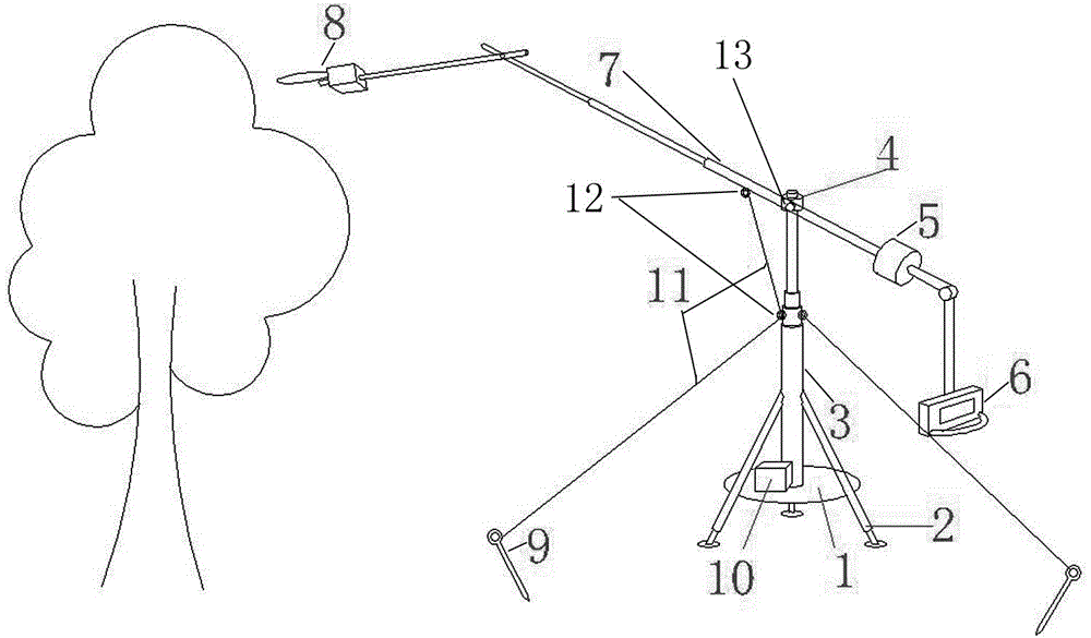 Seating-type electric overhead saw