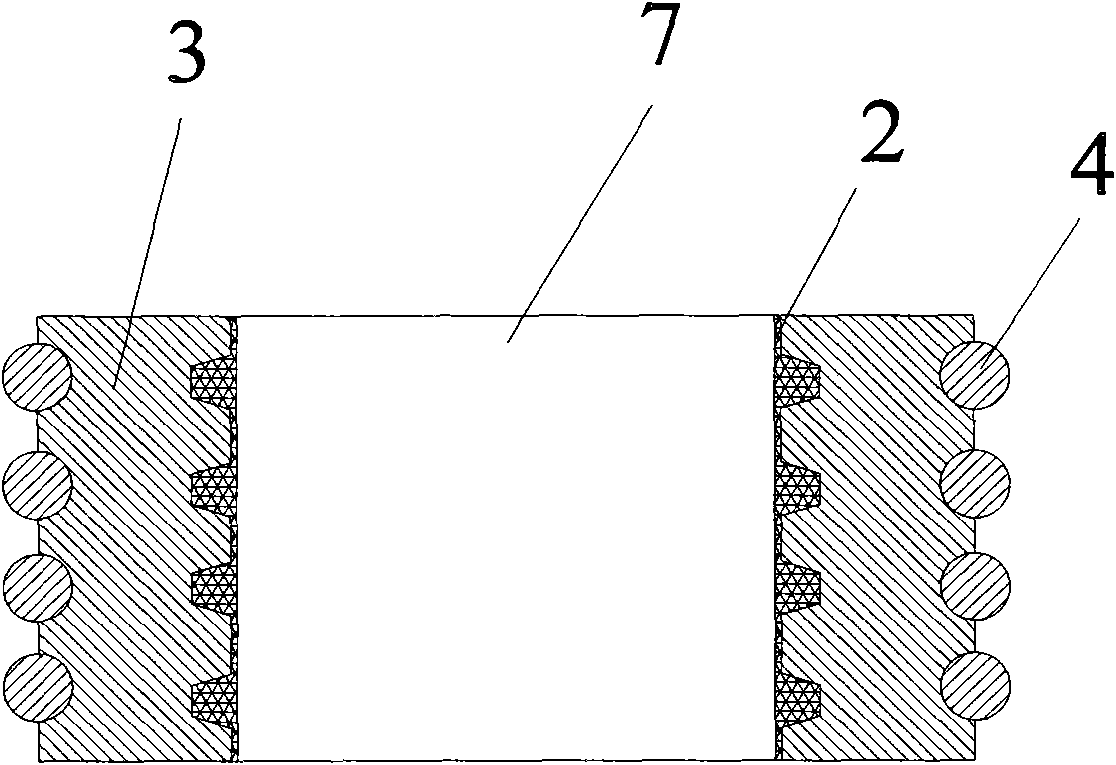 Sealing device of vacuum moving element