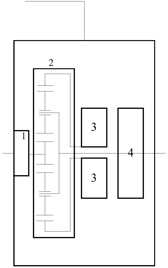 Mechanical-electric hybrid energy change device and control method thereof