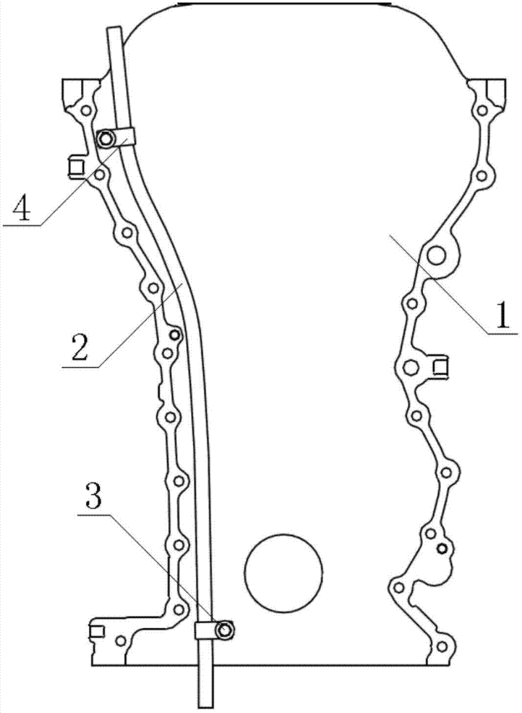 Engine timing cover