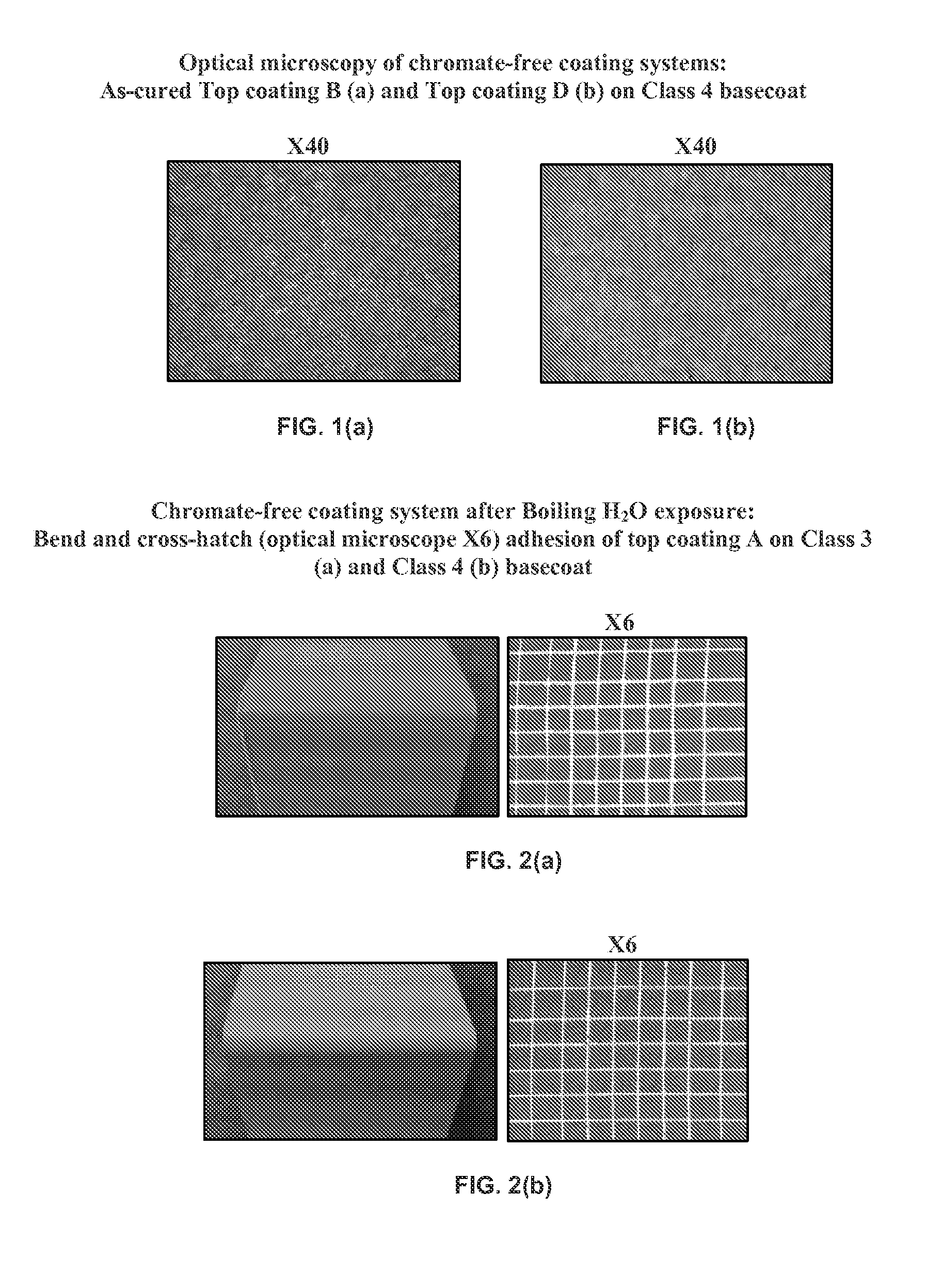 Chromate-free ceramic coating compositions