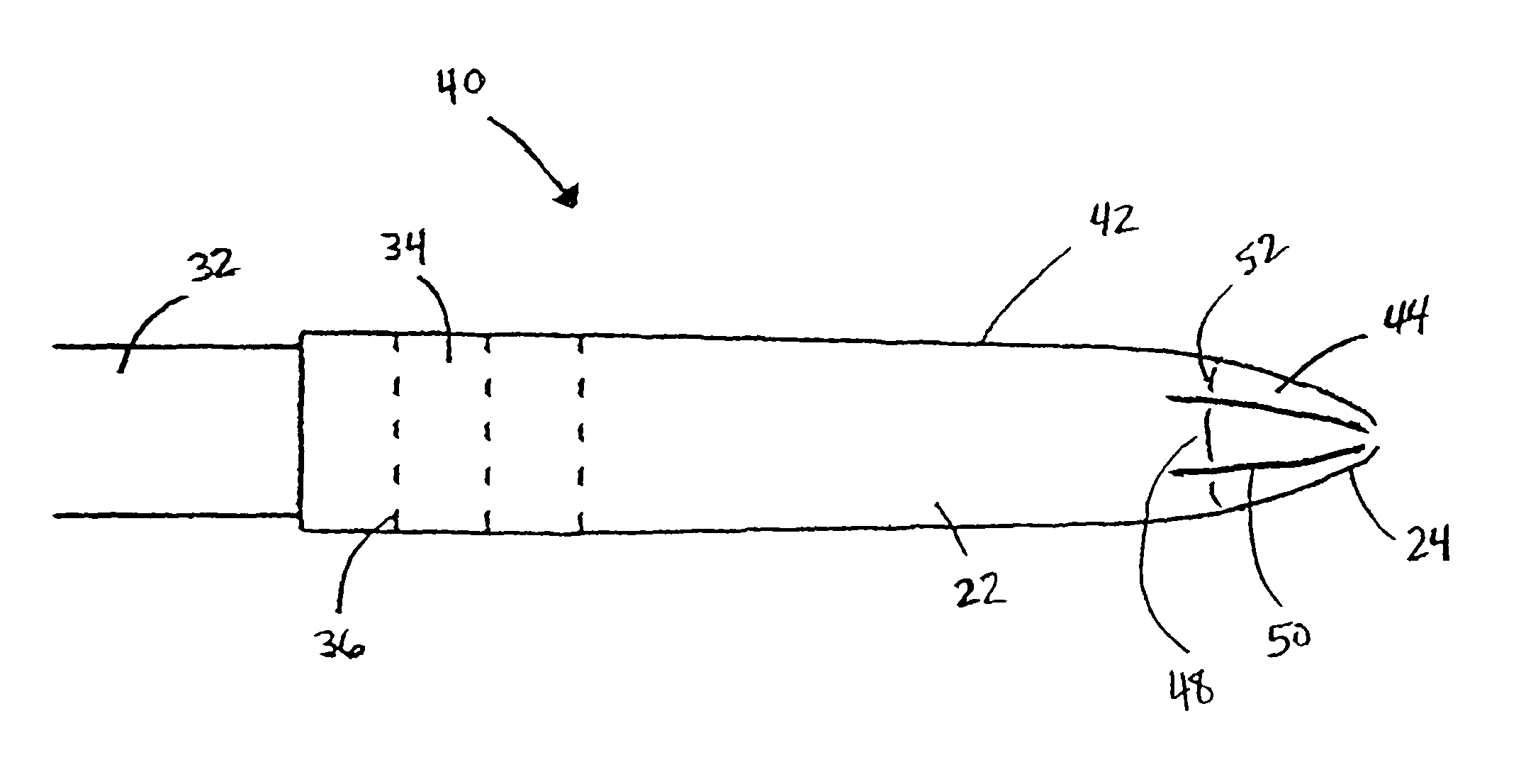 Tapered tampon applicator with petals and taper ratio