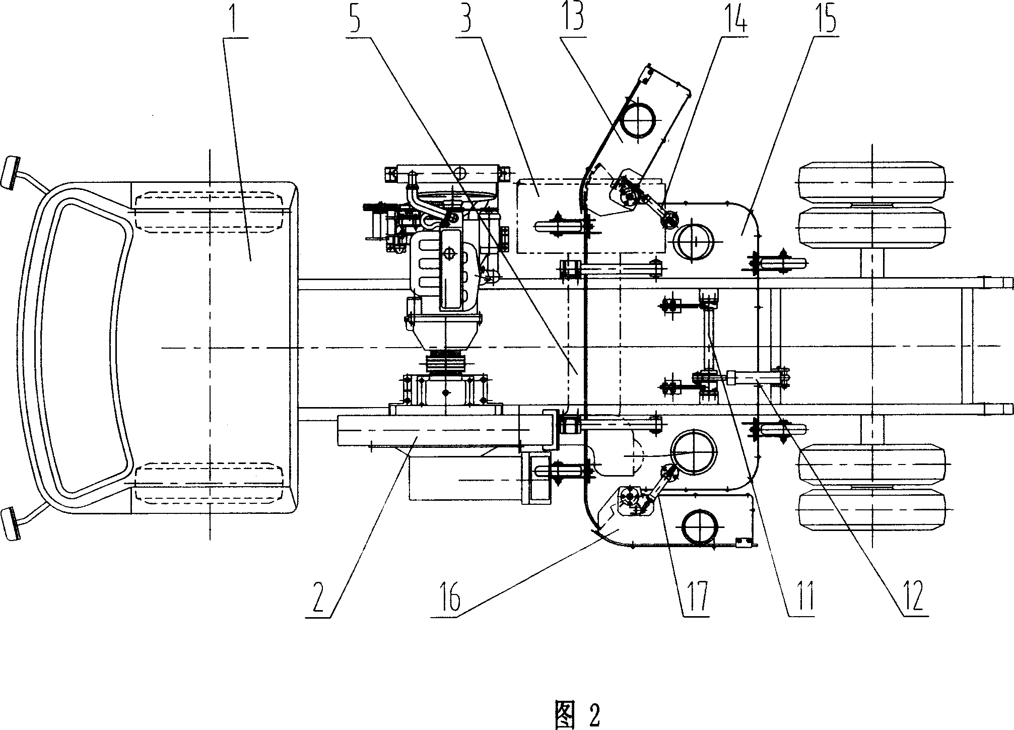 Only absorbing sweeper truck with combined suction nozzle