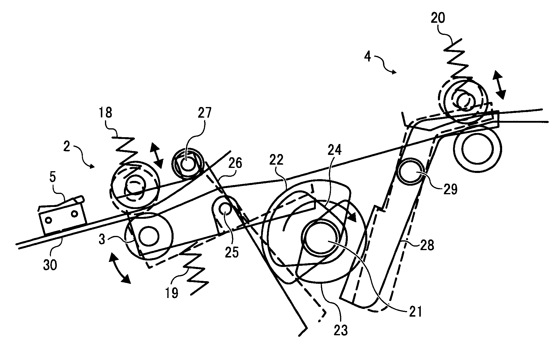 Sheet conveying device and image forming apparatus