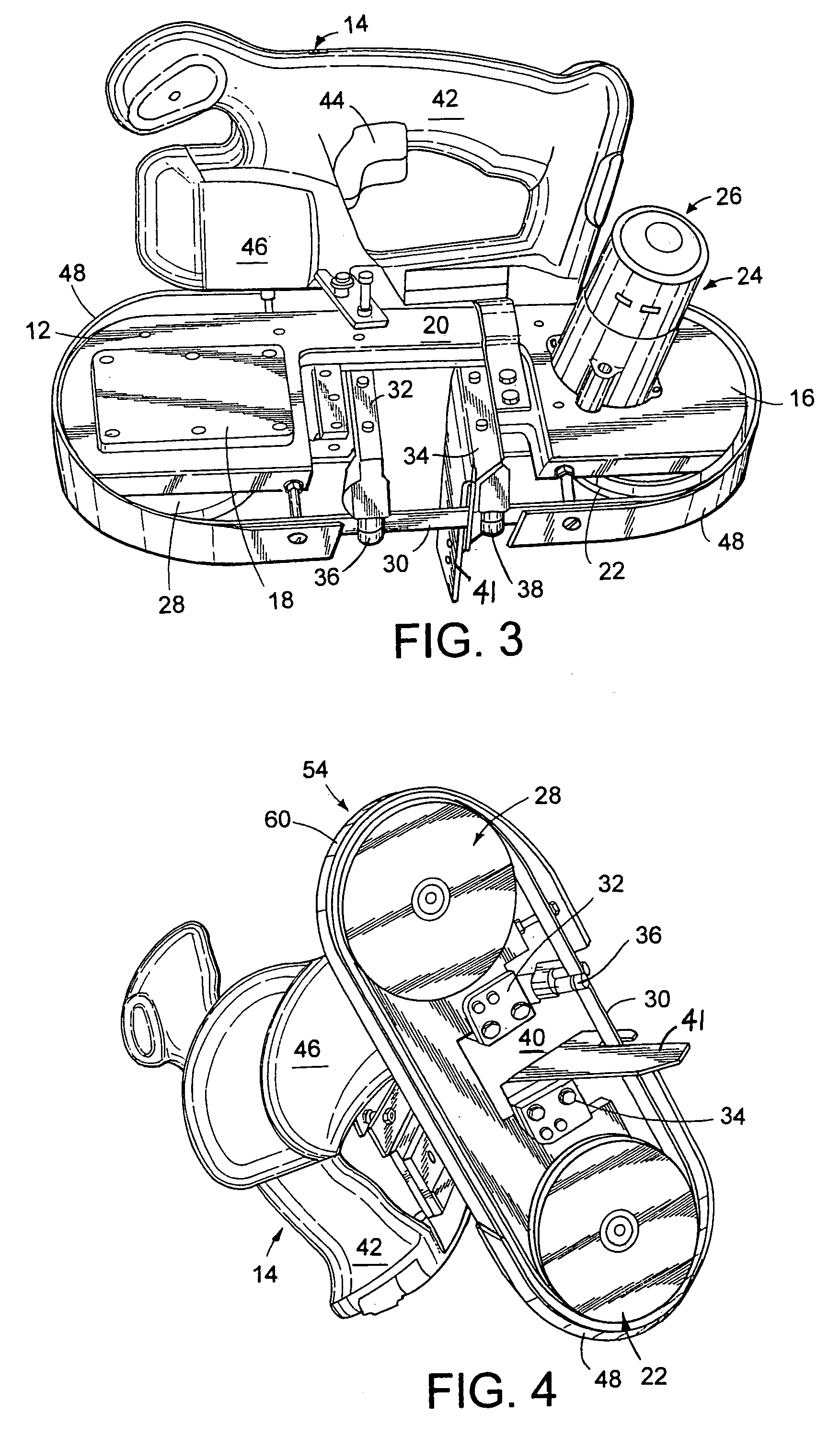 Hand-held band saw