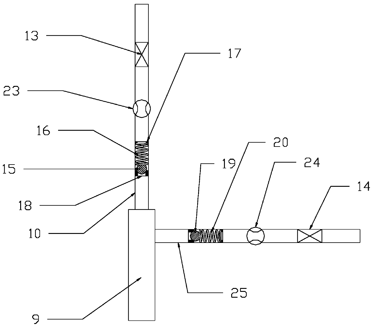 Intelligent pilot-operated automatic embolism, high-efficiency air-saving, anti-blocking and anti-wear control system