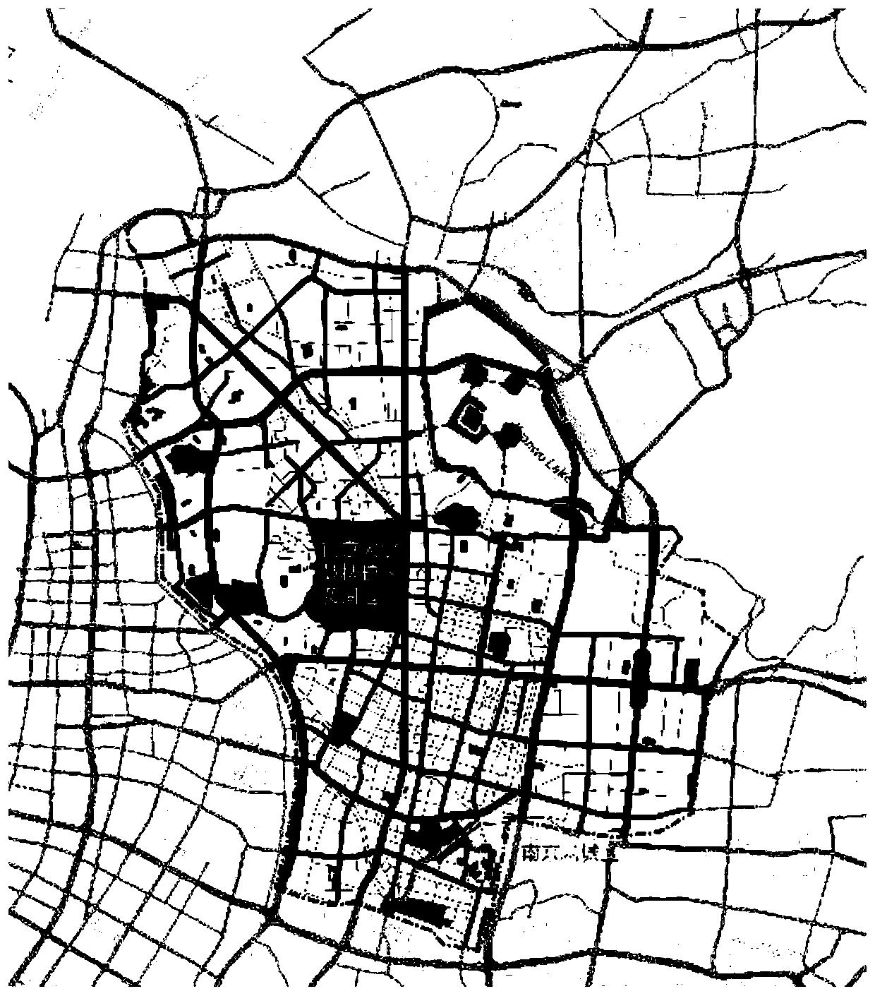 Machine learning-based batched measurement method and system for street space sunshine durations