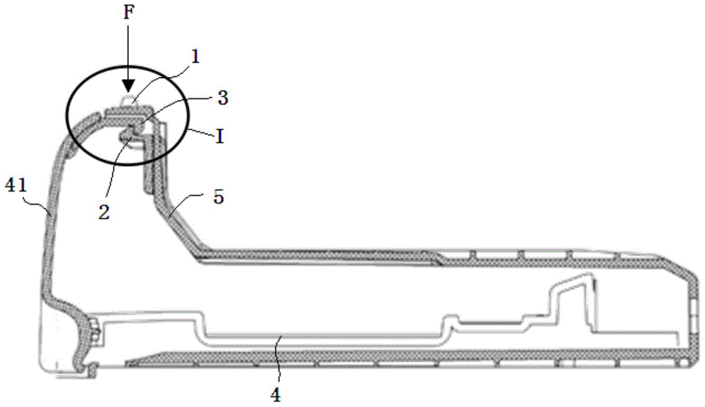 Push type locking and unlocking mechanism