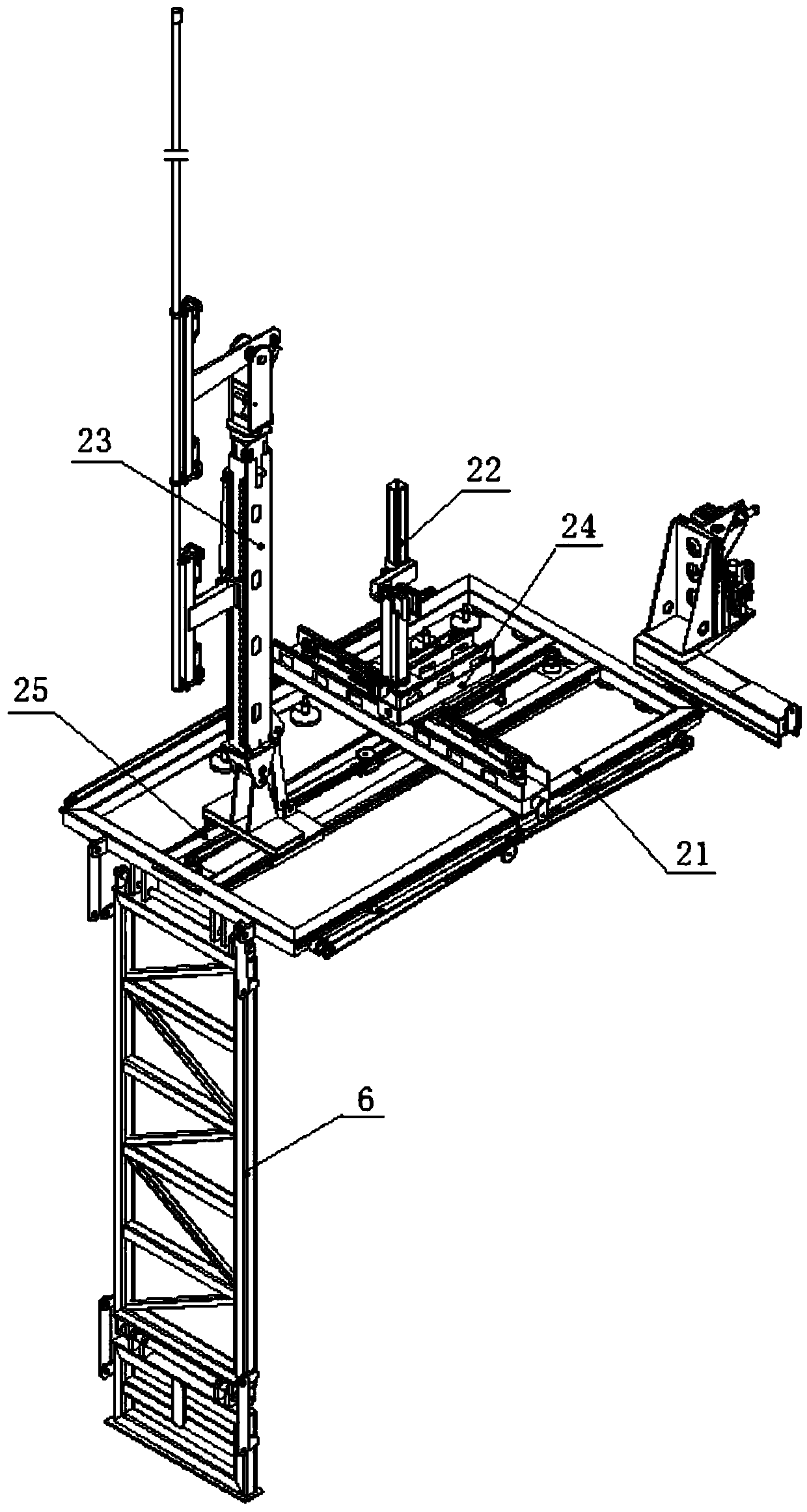 Automated workover rig for offshore platform and well repairing method