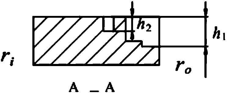 Bird-wing-imitated multichannel groove end face seal structure