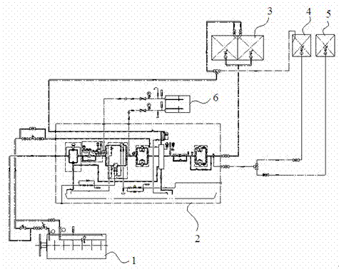 Fuel oil system of ship