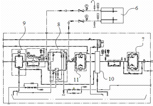 Fuel oil system of ship