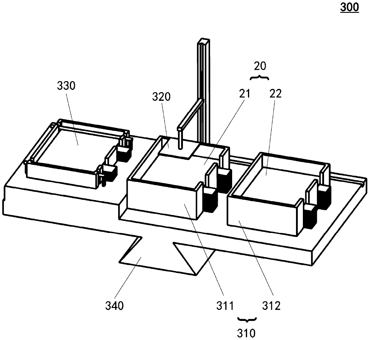 Laminating device