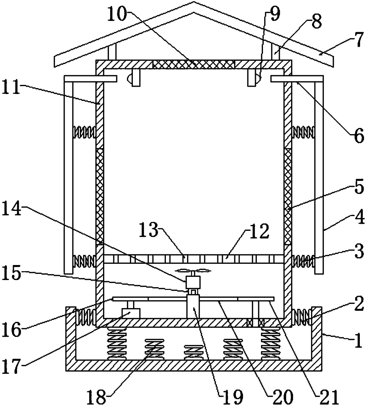 High-safety multi-functional power cabinet