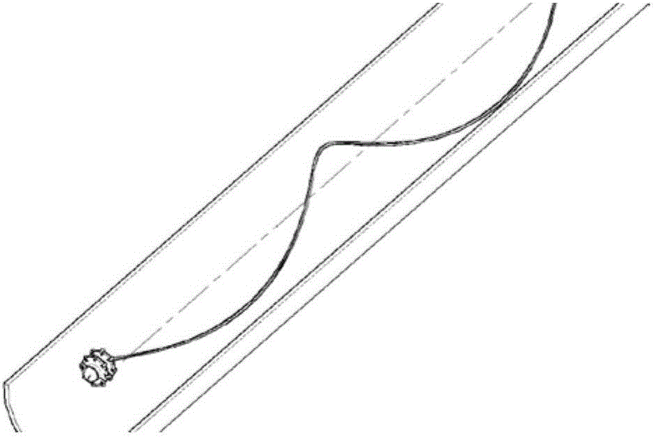 Pipeline endoscope probe tube auxiliary tool