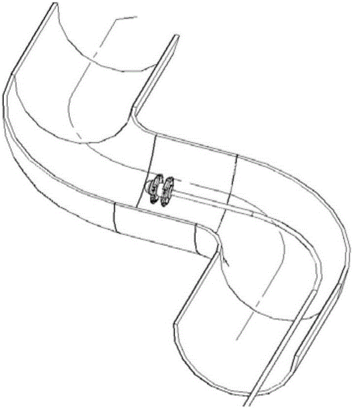 Pipeline endoscope probe tube auxiliary tool